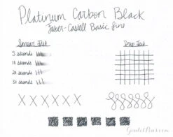Platinum Carbon Black - 60ml Bottled Ink -Office Supplies Sale Platinum CarbonBlack 1 1