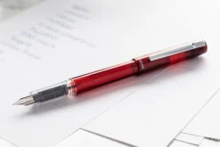 Platinum Prefounte Fountain Pen - Crimson Red -Office Supplies Sale Platinum Prefounte CrimsonRed 2c