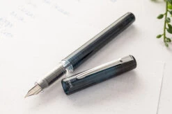 Platinum Prefounte Fountain Pen - Graphite Blue -Office Supplies Sale Platinum Prefounte GraphiteBlue 2c