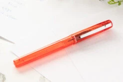 Platinum Prefounte Fountain Pen - Vermilion Orange -Office Supplies Sale Platinum Prefounte VermillionOrange 2c