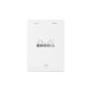 Rhodia No. 13 A6 Notepad - Ice White, Lined -Office Supplies Sale R13601W 1 8