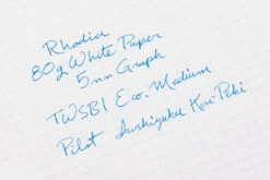 Rhodia No. 16 A5 Notepad - Ice White, Graph -Office Supplies Sale Rhodia 5mmGraph 80gWhite WritingSample 1