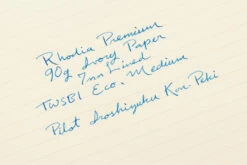 Rhodia No. 16 Premium A5 Notepad - Black, Lined -Office Supplies Sale Rhodia 7mmLined 90gIvory WritingSample 1 81eeee0f 03a6 4ded 91a9 e8144e312150