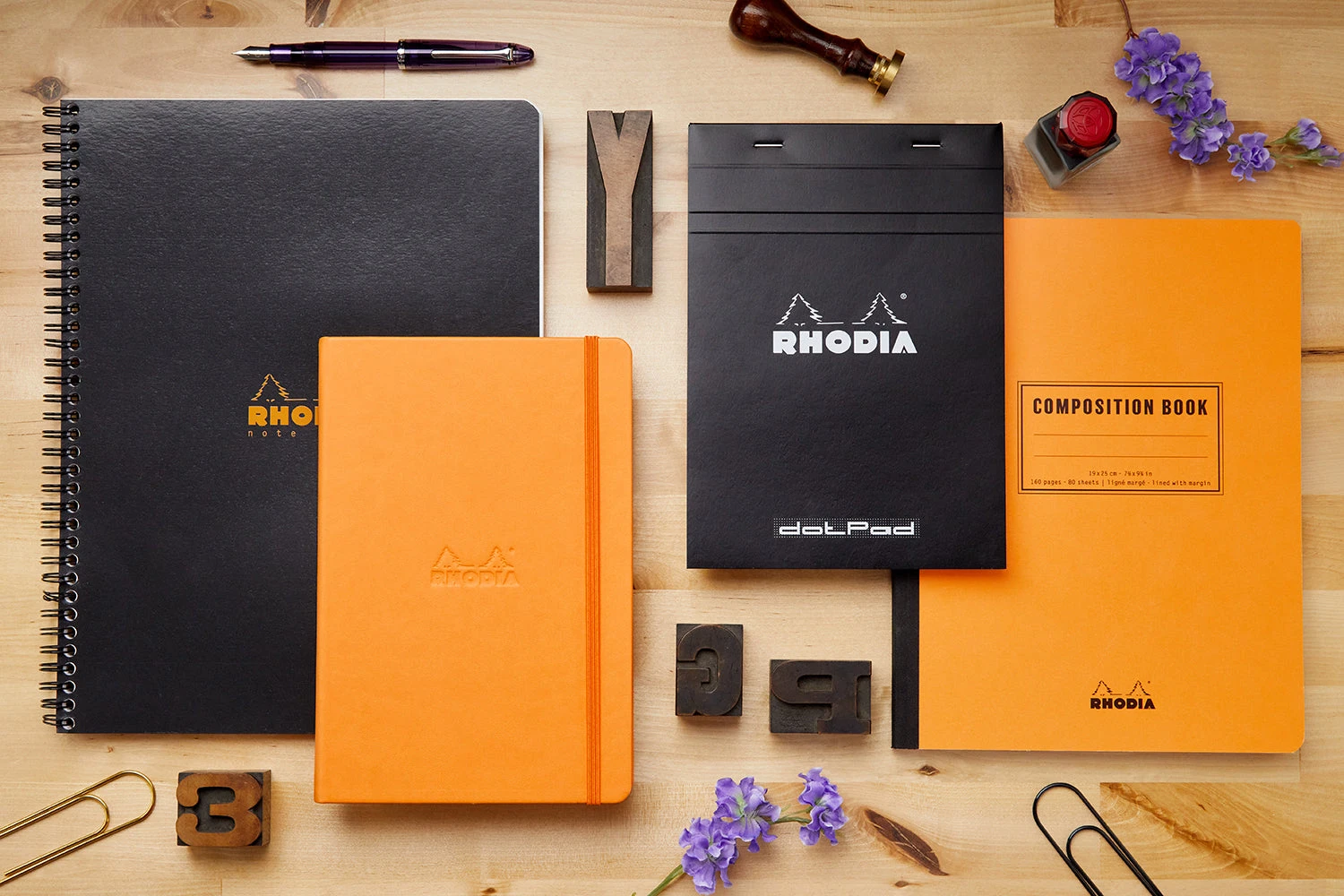 Rhodia A5 Webnotebook - Orange, Lined 14 Rhodia A5 Webnotebook - Orange, Lined - Image 12