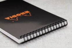 Rhodia No. 16 Top Wirebound A5 Notepad - Black, Graph -Office Supplies Sale Rhodia ClassicNotepad TopBound No16 Wirebound Graph Black 3