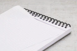 Rhodia No. 16 Top Wirebound A5 Notepad - Black, Graph -Office Supplies Sale Rhodia ClassicNotepad TopBound No16 Wirebound Graph Black 4