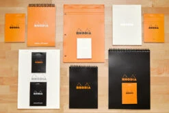 Rhodia No. 16 A5 Notepad - Black, Lined -Office Supplies Sale Rhodia ClassicNotepads TopBound Group 1 6b0ab31f eb1a 4557 9e2b 2fab111a19ff