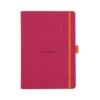 Rhodia Goalbook Dot Grid A5 Hardcover Journal - Raspberry (Ivory Paper) -Office Supplies Sale Rhodia Goalbook Hardcover Raspberry stock 1 1f986ec5 e262 4255 9c6a 45bd28522ec7