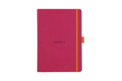 Rhodia Goalbook Dot Grid A5 Hardcover Journal - Raspberry (Ivory Paper)