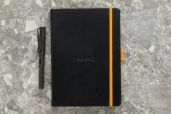 Rhodia Goalbook Dot Grid A5 Hardcover Journal - Black (Ivory Paper) -Office Supplies Sale Rhodia Goalbooks DotGrid A5 Black 1