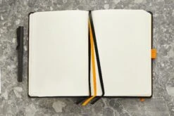 Rhodia Goalbook Dot Grid A5 Hardcover Journal - Black (Ivory Paper) -Office Supplies Sale Rhodia Goalbooks DotGrid A5 Black 2