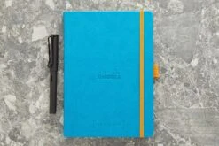 Rhodia Goalbook Dot Grid A5 Hardcover Journal - Turquoise (Ivory Paper) -Office Supplies Sale Rhodia Goalbooks DotGrid A5 Turquoise 1
