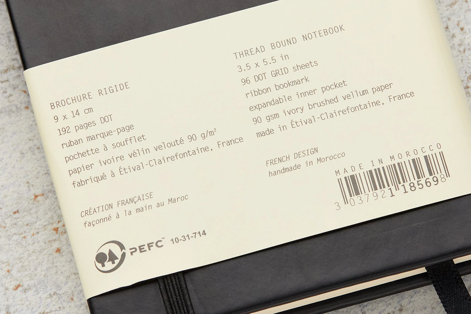 Rhodia Pocket Webnotebook - Black, Dot Grid 6 Rhodia Pocket Webnotebook - Black, Dot Grid - Image 4