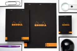 Rhodia No. 16 Premium A5 Notepad - Black, Blank -Office Supplies Sale Rhodia Premium Brand Group 1 b805fa21 1e67 4838 b157 377283c10627