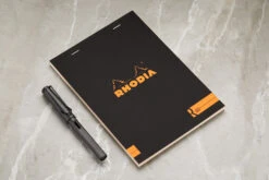 Rhodia No. 16 Premium A5 Notepad - Black, Blank -Office Supplies Sale Rhodia Premium No16 Blank Black 1