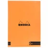 Rhodia No. 18 Premium A4 Notepad - Orange, Blank -Office Supplies Sale Rhodia PremiumNotepad No18 Orange Blank 2