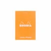 Rhodia No. 12 Small Notepad - Orange, Dot Grid -Office Supplies Sale Rhodia Staplebound Top No12 Orange Dot 1