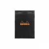 Rhodia No. 13 A6 Notepad - Black, Graph -Office Supplies Sale Rhodia Staplebound Top No13 Black Graph 1 1