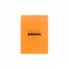 Rhodia No. 13 A6 Notepad - Orange, Graph -Office Supplies Sale Rhodia Staplebound Top No13 Orange Graph 1 1