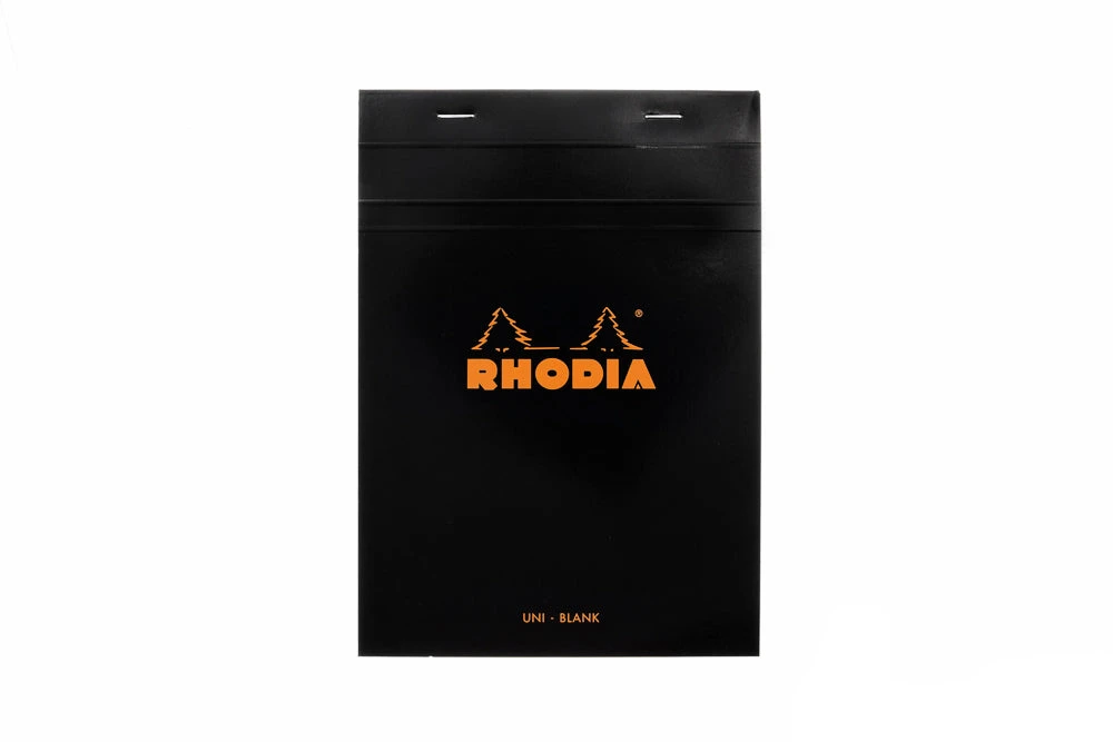 Rhodia No. 16 A5 Notepad - Black, Blank 3 Rhodia No. 16 A5 Notepad - Black, Blank
