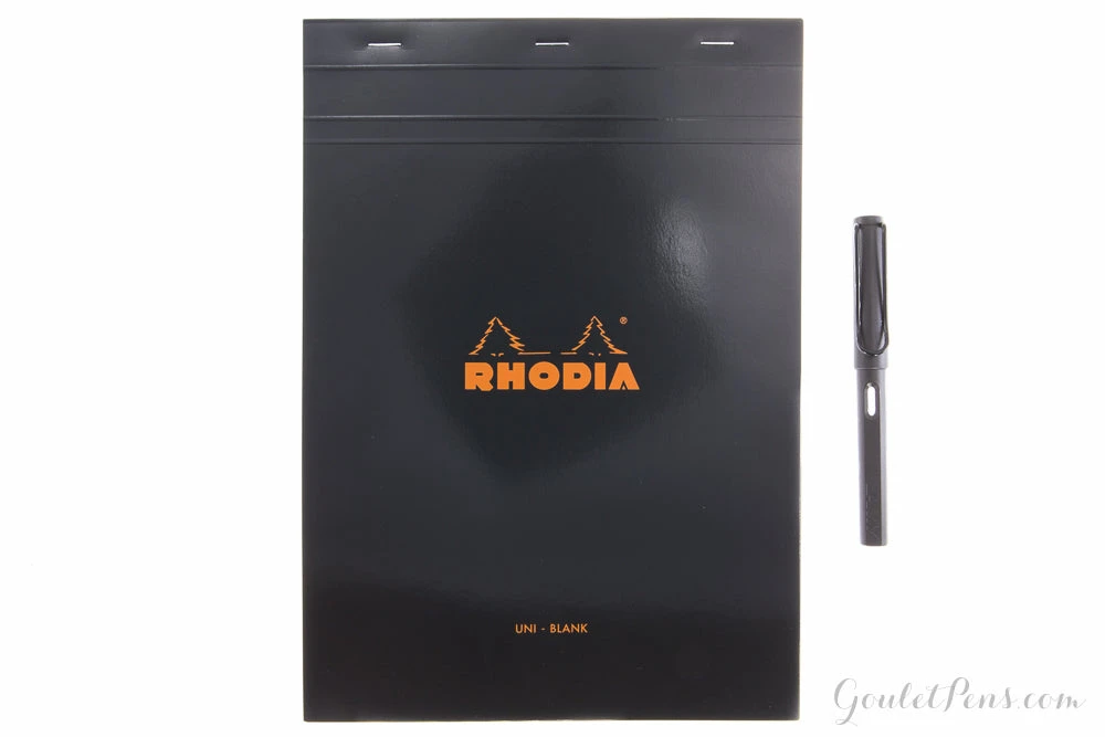 Rhodia No. 18 A4 Notepad - Black, Blank 5 Rhodia No. 18 A4 Notepad - Black, Blank - Image 3