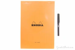 Rhodia No. 18 A4 Notepad - Orange, Blank -Office Supplies Sale Rhodia Staplebound Top No18 Orange Blank 2