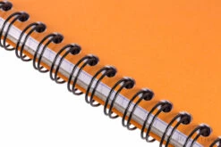 Rhodia No. 16 Top Wirebound A5 Notepad - Orange, Lined -Office Supplies Sale Rhodia Wirebound Top No16 Orange Lined 4