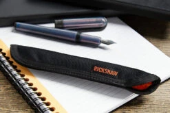 Rickshaw Bagworks 1 Pen Sleeve - Black/Orange -Office Supplies Sale Rickshaw 1PenSleeve BlkOrange 1