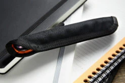 Rickshaw Bagworks 1 Pen Sleeve - Black/Orange -Office Supplies Sale Rickshaw 1PenSleeve BlkOrange 3