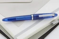 Sailor Compass 1911 Fountain Pen - Transparent Blue -Office Supplies Sale Sailor 1911 Compass BlueDemo 1