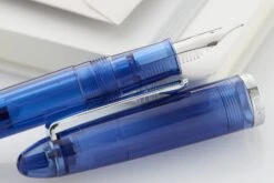 Sailor Compass 1911 Fountain Pen - Transparent Blue -Office Supplies Sale Sailor 1911 Compass BlueDemo 4