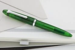Sailor Compass 1911 Fountain Pen - Transparent Green -Office Supplies Sale Sailor 1911 Compass GreenDemo 1