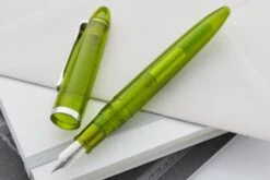 Sailor Compass 1911 Fountain Pen - Transparent Olive 20 Sailor Compass 1911 Fountain Pen - Transparent Olive -Office Supplies Sale Sailor 1911 Compass OliveDemo 3