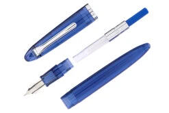 Sailor Compass 1911 Fountain Pen - Transparent Blue -Office Supplies Sale Sailor Compass Blue OW 3