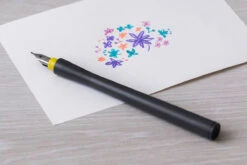 Sailor Hocoro Gray Dip Pen & Nib - Fude -Office Supplies Sale Sailor Compass Hocoro DipPen Grey FudeNib stock 4