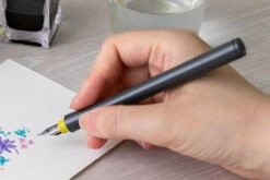 Sailor Hocoro Gray Dip Pen & Nib - Fude -Office Supplies Sale Sailor Compass Hocoro DipPen Grey FudeNib stock 5