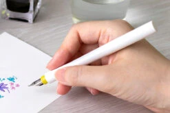 Sailor Hocoro White Dip Pen & Nib - Fude 15 Sailor Hocoro White Dip Pen & Nib - Fude -Office Supplies Sale Sailor Compass Hocoro DipPen White FudeNib stock 5