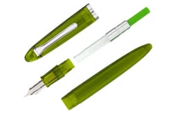 Sailor Compass 1911 Fountain Pen - Transparent Olive 15 Sailor Compass 1911 Fountain Pen - Transparent Olive -Office Supplies Sale Sailor Compass Olive OW 3