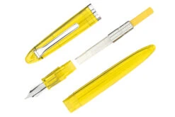 Sailor Compass 1911 Fountain Pen - Transparent Yellow -Office Supplies Sale Sailor Compass Yellow OW 3