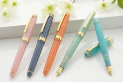 Sailor Pro Gear Slim Fountain Pen - Kiku (Limited Production) -Office Supplies Sale Sailor PGS SeasonalFestival Kiku Koi Momo Sasa Seri group 2