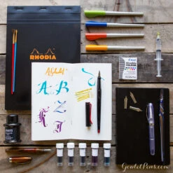 Noodler's Ahab Brush Pen - Clear -Office Supplies Sale ThursdayThings Artist 2