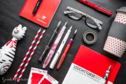 Jinhao X750 Fountain Pen - Frosted Black -Office Supplies Sale ThursdayThings BlackWhiteRedAllOver 2 1