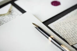 G. Lalo Vergé De France A5 Tablet - Ivory -Office Supplies Sale ThursdayThings Salutations 3