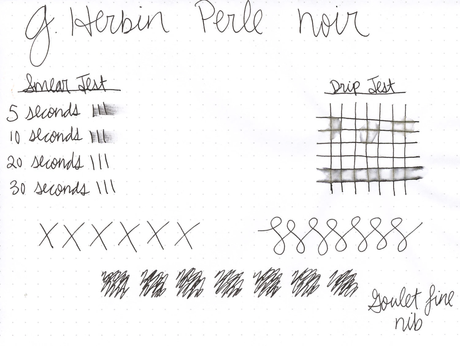 Herbin Perle Noire - 100ml Bottled Ink 4 Herbin Perle Noire - 100ml Bottled Ink - Image 2