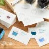 Wearingeul Ink Color Swatch Cards - Bottle -Office Supplies Sale Wearingeul Ink ColorChartCardsHorizontal 1