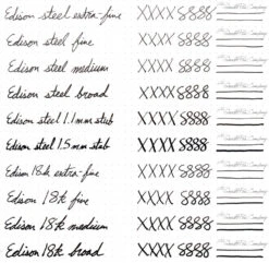 Edison #6 18k Nib Unit - Rhodium -Office Supplies Sale b160de77 f27a 4613 9926 a58556520d3d