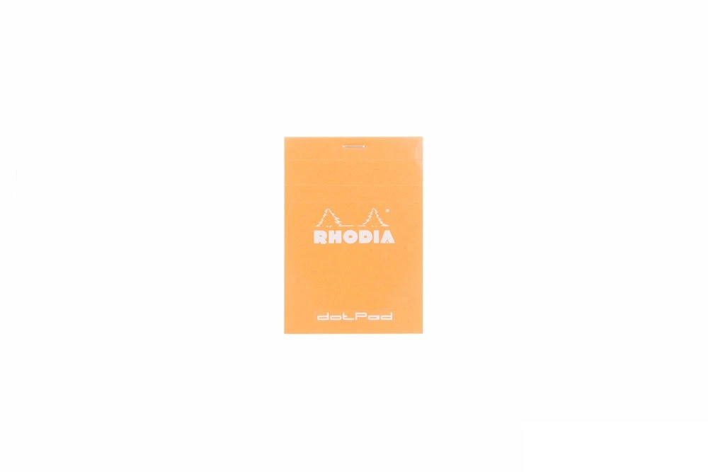 Rhodia No. 12 Small Notepad - Orange, Dot Grid 7 Rhodia No. 12 Small Notepad - Orange, Dot Grid - Image 5
