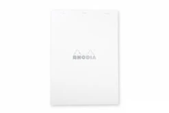 Rhodia No. 18 A4 Notepad - Ice White, Graph -Office Supplies Sale nw rhodia no. 18 notepad ice white graph R18201W